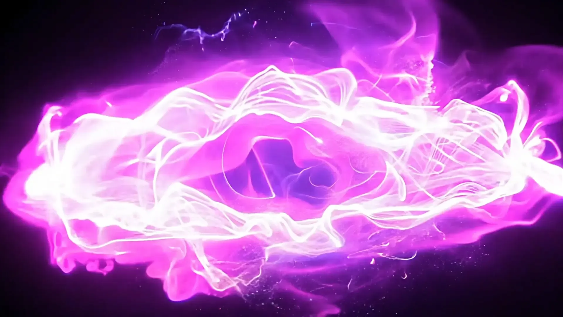 Glowing Energy Orb Particle Overlay for Sci-Fi Logo Animation